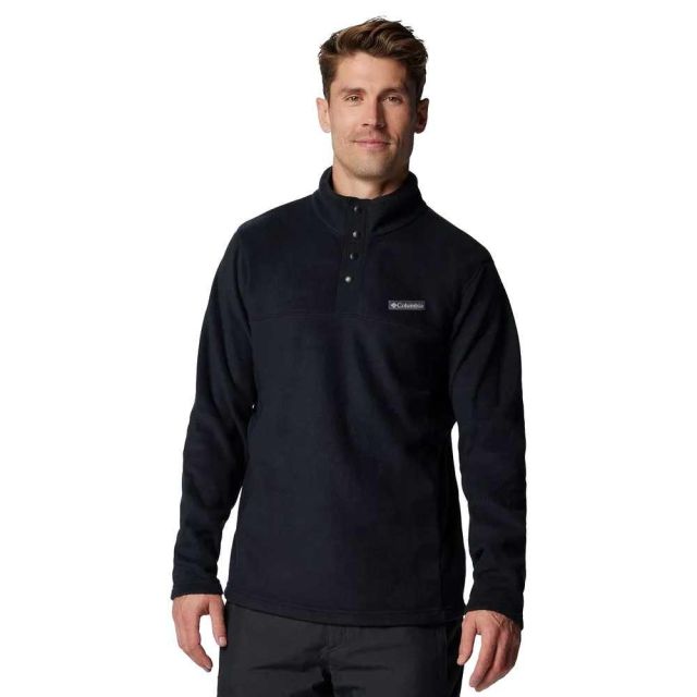 スミスキー Fleece Columbia Steend Mountains Half Snap II Masculina Black