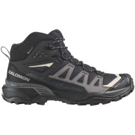 Bota Salomon X Ultra 360 Mid GTX Feminina Preta | Cinza | AltaMontanha