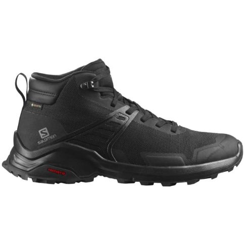 Bota Salomon X Raise Mid GTX Masculina Preta | AltaMontanha