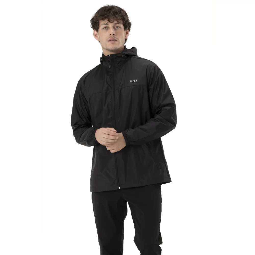 harupappa Jaqueta Anorak Alpen Hidrorrepelente Masculina Preta | AltaMontanha