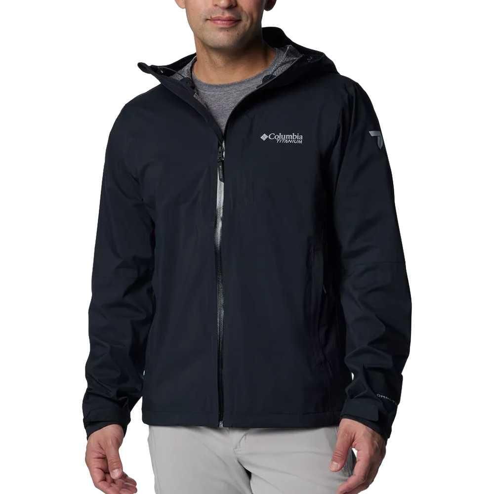Jaqueta Anorak Columbia Ampli Dry II Shell Masculina Black